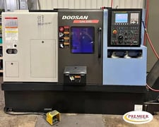 Daewoo Doosan #Lynx-220LC, CNC lathe, Fanuc Control, 20.1" swing, 2.6" bar, collet chuck, Henning chip