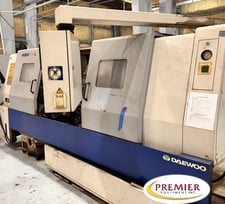 Daewoo Doosan #Puma-300LB, CNC turning center, Fanuc 21iTB, 23" swing, 3" bar, 2002