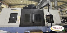Daewoo Doosan #MV-8035, Fanuc 18iMB, 78.7" X, 37.7" Y, 31.4" Z, 6000 RPM, 30 automatic tool changer, rotary