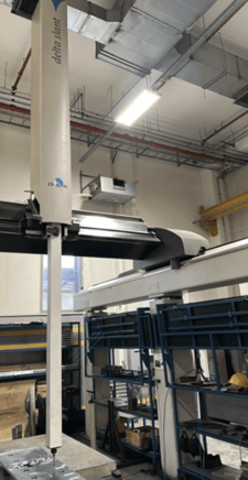 DEA #Delta-Slant-30.51.25, DCC, B3C-LC Control, 118' x 200.8" x 98.4", PC-DMIS CAD++ 2011, 2010`