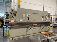 175 Ton, Accurpress #717514, CNC press brake, 14' overall, 148" between housing, 8" stroke, 10" throat, 14"
