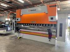 242 Ton, Ermaksan #PBF-4270-220, CNC press brake, 14' overall, 148.8" between housing, 10.8" stroke, 16.1"