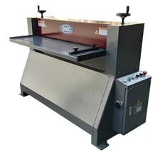 48" x 16" gauge GMC #PS-4816D, gang type power slitter