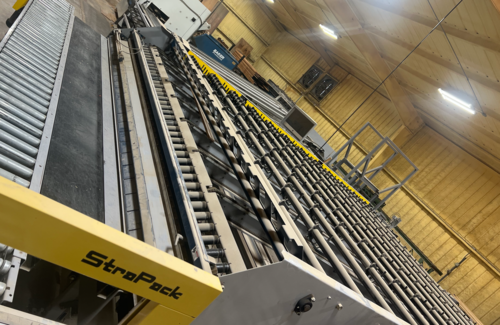Cameron Automation #513B-M, Flooring Nester, 10" width x 14' L material, 100 hours