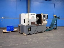 Okuma #Heritage-ES-L10-II, CNC Lathe, OSP-U10L Control, 2.5" bore, 3 jaw 10" chuck, Chip Conv., tailstock