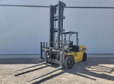 15500 lb. Daewoo Doosan #D70S, forklift, 236" lift height, Doosan diesel engine, solid tires, 2-stage mast