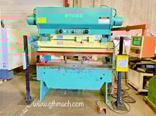 35 Ton Wysong #H-3572, Hydraulic Press Brake, 6' overall, 62" between housing, 9" die, 2-1/2" stroke, 3" ram