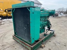 600 HP Cummins #NTA-855-65, Generator Engine W/ Cooling Package, 1800 RPM, 2001