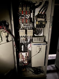 Mifco, Motor Control Panel, Square D disconnect switch, Telemecanique soft starter