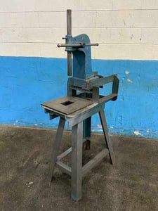 2 Ton, Sheldon #2, Arbor Press, 1-1/2" ram, 9-1/4" ram travel, 5 -1/2" throat depth