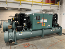 250 Ton, York #YVWAMBM3EE, Heat Recovery Screw Chiller, R-513A, 333 GPM, 2667 MBH, unused, 2025