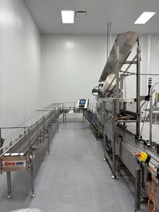Ideal-pak #AE2-CES, Pail Filling Line, 2 Head, 2.5 scfm @ 90 psi, AB PLC, Never Used, 2022