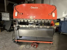 100 Ton, Amada #RG-100S, CNC Press Brake, 10' overall, 100.4" between housing, 3.9" stroke, 1991