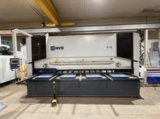 1/2" x 13' MVD #C13-4000, Hydraulic Shear, 39.3" Back Gauge, 9.8" throat, 30 HP, Elgo P40T Control, 2022