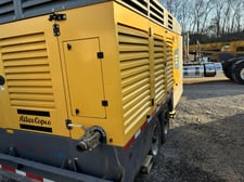 1550 cfm, 218-508 psi, Atlas Copco #XRVS1550, high pressure air compressor, 1748 hours
