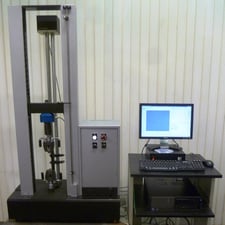 Instron #1011, 1K electro-mechanical tension & compression testing machine, 42" test opening, reconditioned