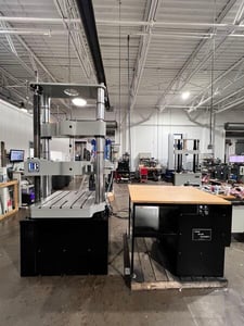 Satec #WHVL (MTQ Servo), 120K (600kN), 52" test opening, 30" btwn columns/screws, 9" stroke