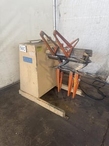 3000 lb. Regal #SRP-3000-18, motorized uncoiler, 18" width