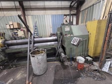 8' x 1/2" Bertsch #M-10152, initial pinch plate bending roll, 1975