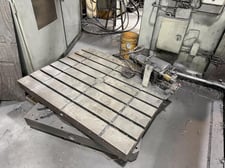 40" x 50" Devlieg, air lift rotary table