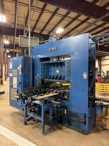 40 Ton, Eitel #ASP-40, hydraulic automatic servo straightening press, 2015