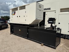175 KW Caterpillar #D175-4, Diesel Generator Set, 777-gallon subbase fuel tank, 800 amp main breaker, 1800