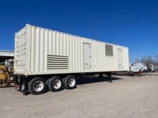 2000 KW Caterpillar #XQ2000, Diesel Generator Set, Sound Attenuated Enclosure, 1200-gallon base fuel tank