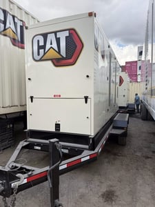 400 KW Caterpillar #XQ400, Portable Diesel Generator Set, CAT C15 Engine, Sound Attenuated Enclosure