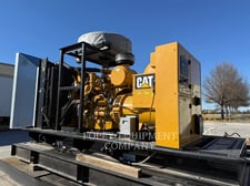 455 KW Caterpillar #C15, diesel generator set, 129 hs, Tier 4i, skid mounted, 500 gal. fuel tank, 2012