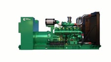 1500 KW Cummins #C1500D6E, Diesel Generator Set, QSK38 Series Engine, 480 Volts 60 Hz