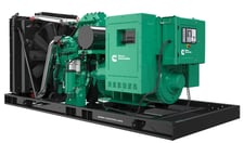 800 KW Cummins #C800D6E, Diesel Generator Set, S17 Centum Series Engine, 480 Volts