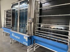 Neptun/Bavelloni #LV-TOP-1600, Vertical Glass Washer, R-L, 63" max. glass size, 3-20 mm thickness, 9 KW, 400