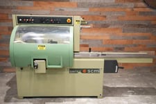 SCM #Sintex, 4-Head Feed-Thru Moulder, 7" x 4-1/8" planing capacity, 11.8" min. workpiece length, 35 mm