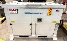 5 cu.ft. Burr #45616, Bench Vibratory Finishing Tub, 15" W x 15" D x 44" L Tub