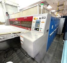 Chicago #PH2-42, 2-Roll Thermal Oil Heated Flatwork Ironer, 24" diameter x 120" width, 480 V., 2008