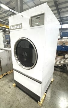 75 lb. Huebsch #HT075NREQ1G2W01, Natural Gas Dryer, 165000 BTUH, 460-480 V., 2015