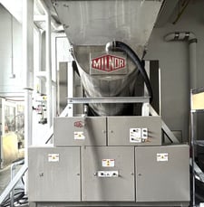 150 lb. Milnor #76039, CBW Tunnel System, 8 Module, 2007