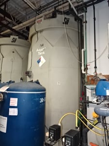 3500 gallon, SII, horizontal plastic tank