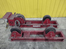 5 Ton, Red-D-Arc #CR5, Tank Turning Rolls, 7.9"-137.8" IPM