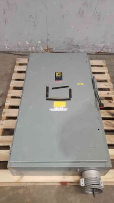 400 Amp. Square D #H365N, Safety Switch, 600 VAC, 3PH