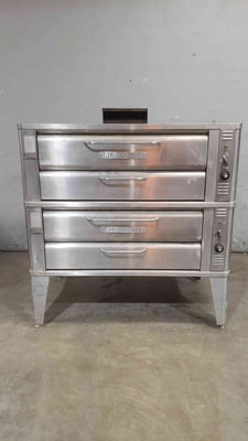 Blodgett, Double Deck Oven, 37000 BTUH, Nat Gas Stainless Steel
