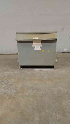 75 KVA, 480 Primary, 480/277 Secondary Square D #75T76H, General Purpose Transformer, 3PH