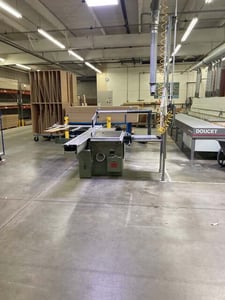 Altendorf #F-90, Sliding Table Saw, 1989