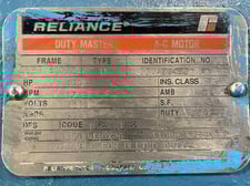 400 HP 1800 RPM Reliance, Frame 5006Z, Drip-Proof Ball Bearing, 2300 Volts