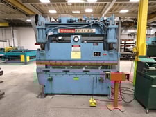 55 Ton, Niagara #HD-55-6-8, hydraulic press brake, 8' overall, 42" between housing, 8" stroke, 8.5" throat