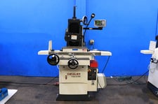 6" x 18" Chevalier #FSG-618M, hand feed surface grinder w/ roller bearing table, 8" x 1/2" x 1-1/4" wheel