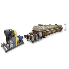 Metso Denver Holo-Flite #D2420-6, Processor Thermal Screw Dryer