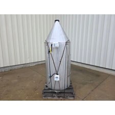 40 cu.ft. Stainless Steel Dry Material Storage Bin Hopper