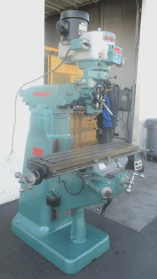 Bridgeport #Series-I, Vertical Knee Milling Machine, 42" x 9" table, 1 HP, 220/440 Volt