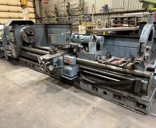 34" x 118" Microweily #TY-34x120-10, Heavy Duty Engine Lathe, 25.10" swing over cross slide, 17.71" center
